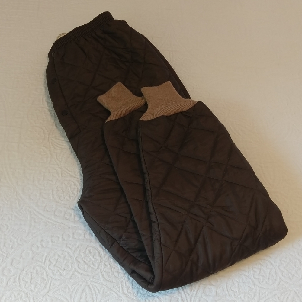 Vintage Cold Weather Quilted Pants Liner